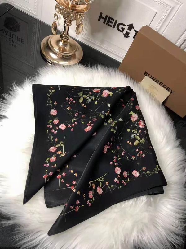 Burberry silk scarf 53X53cm E06 (7)